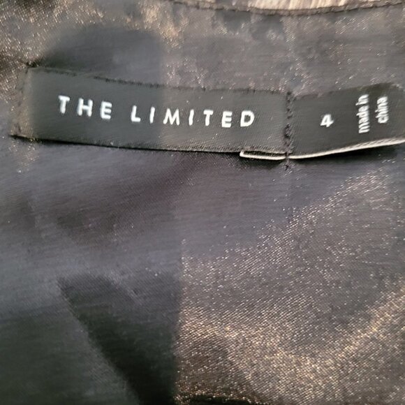 The Limited 100% Silk Sleeveless Leopard Print Dress - Picture 8 of 10